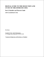 Digital Guide to the Dissection and Study of the Domestic Dog